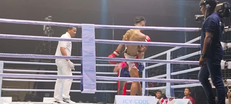 Kick-Boxing: Live Fight Night Tour at National Stadium - What Kun Khmer looks like before the first bell