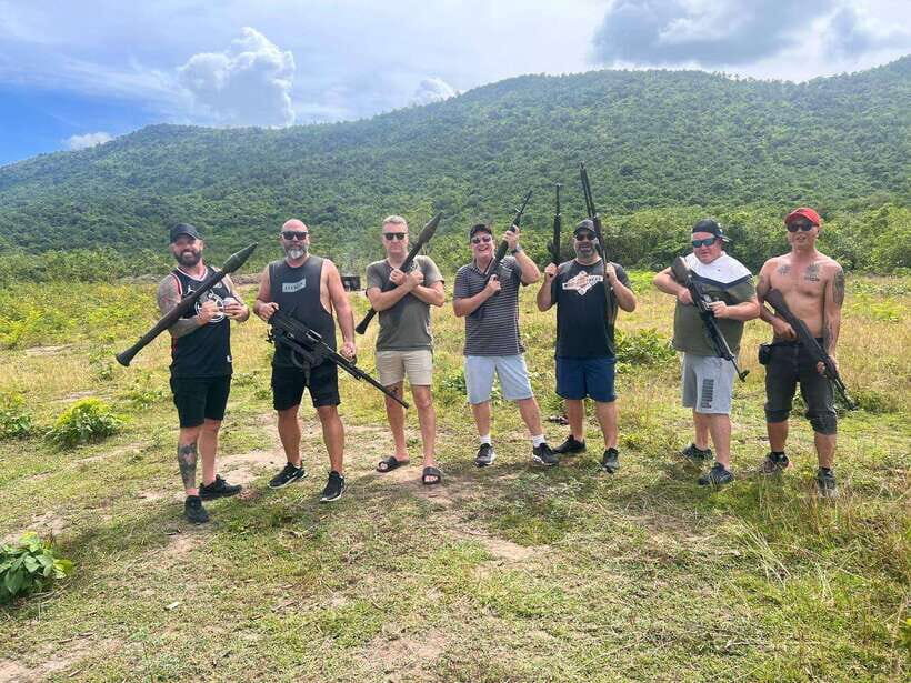 Phnom Penh Shooting Range Video Service with Hotel Pickup - Getting Back to Phnom Penh Smoothly